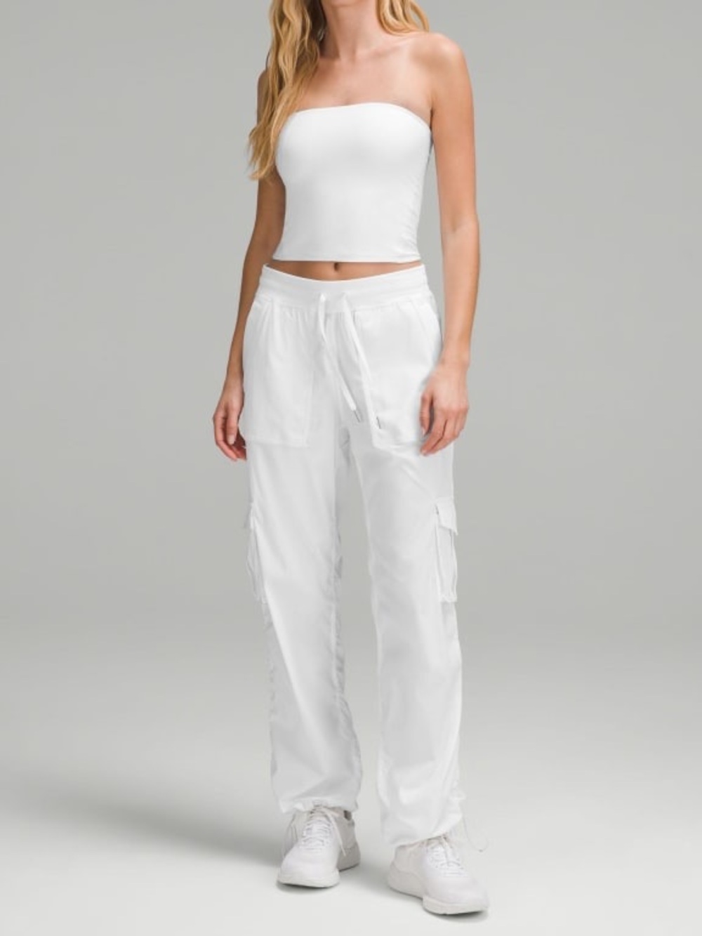 lululemon athletica White Cargo Jogger Pants